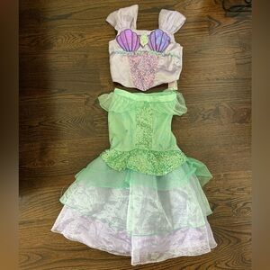 Disney Little Mermaid Costume Purple and Green Halloween